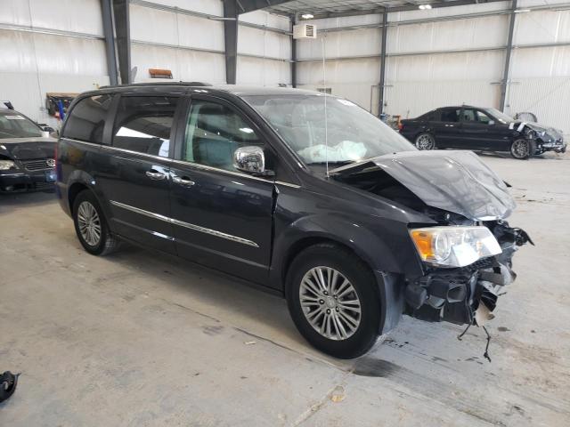 2C4RC1CG5ER372251 - 2014 CHRYSLER TOWN & COU TOURING L BLACK photo 4