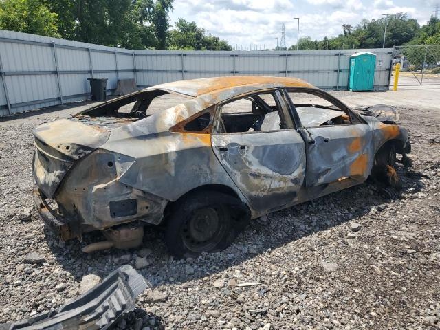 2HGFC2F66KH514508 - 2019 HONDA CIVIC LX 烧焦的 照片 3