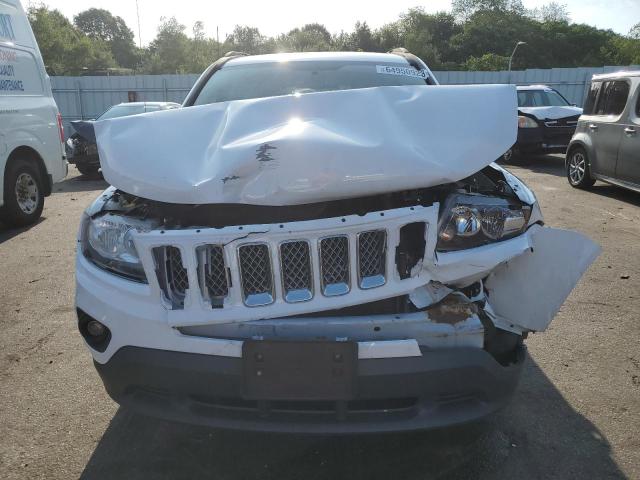 1C4NJDEB8ED816443 - 2014 JEEP COMPASS LATITUDE WHITE photo 5