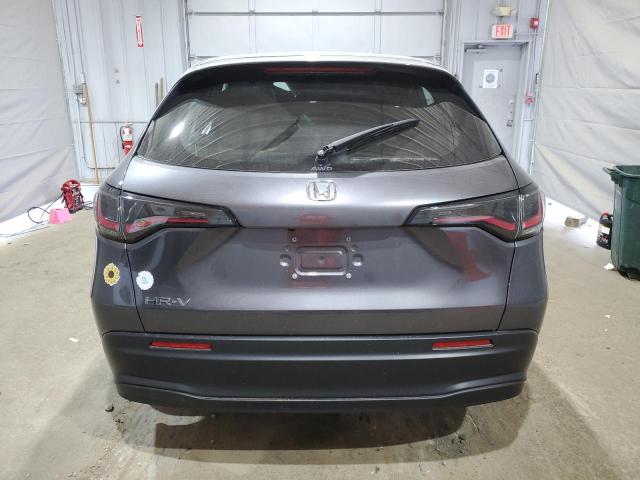 3CZRZ2H31RM766458 - 2024 HONDA HR-V LX GRAY photo 6
