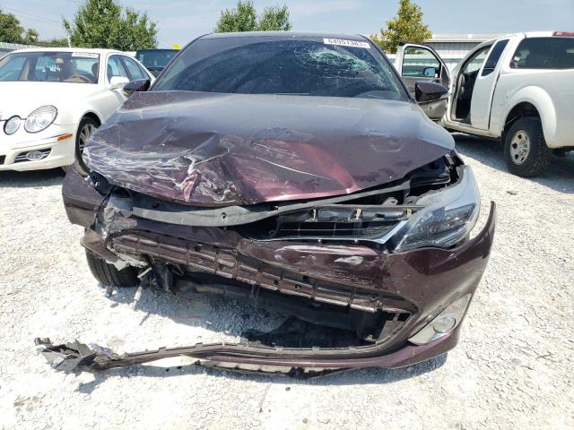 4T1BK1EB9FU191580 - 2015 TOYOTA AVALON XLE BURGUNDY photo 5