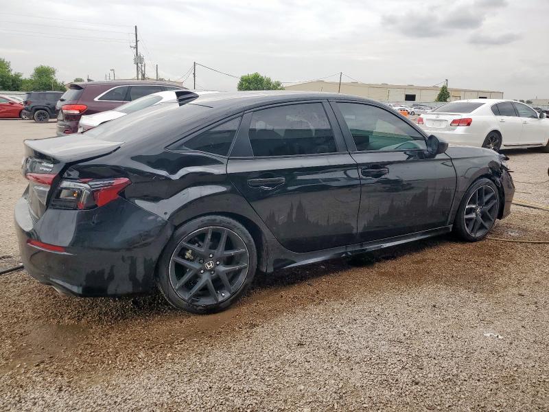 2HGFE2F53SH509896 - 2025 HONDA CIVIC SPORT BLACK photo 3