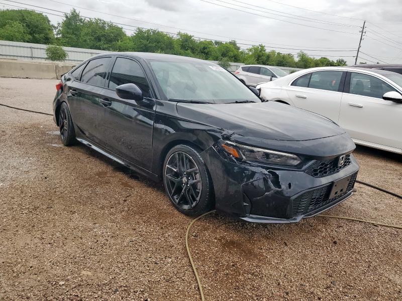 2HGFE2F53SH509896 - 2025 HONDA CIVIC SPORT BLACK photo 4