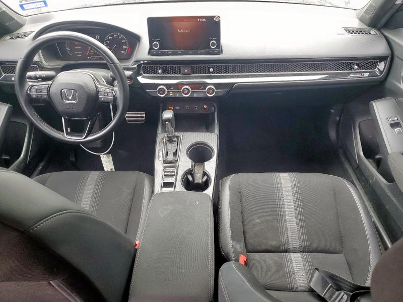 2HGFE2F53SH509896 - 2025 HONDA CIVIC SPORT BLACK photo 8