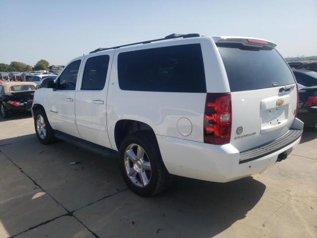 1GNSCJE03DR153429 - 2013 CHEVROLET SUBURBAN C1500 LT WHITE photo 2