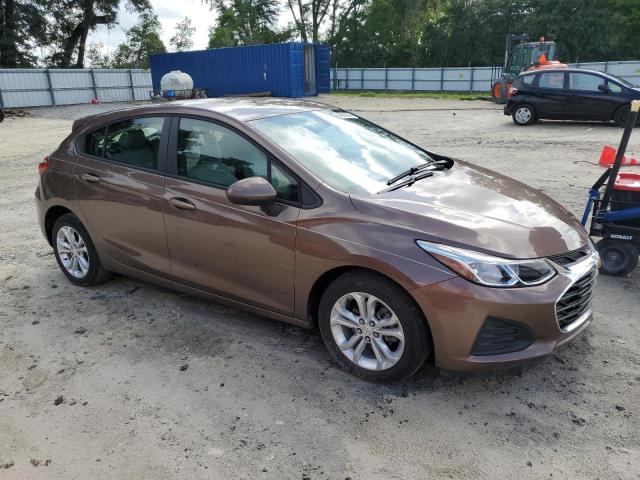 3G1BC6SM1KS603658 - 2019 CHEVROLET CRUZE LS BROWN photo 4