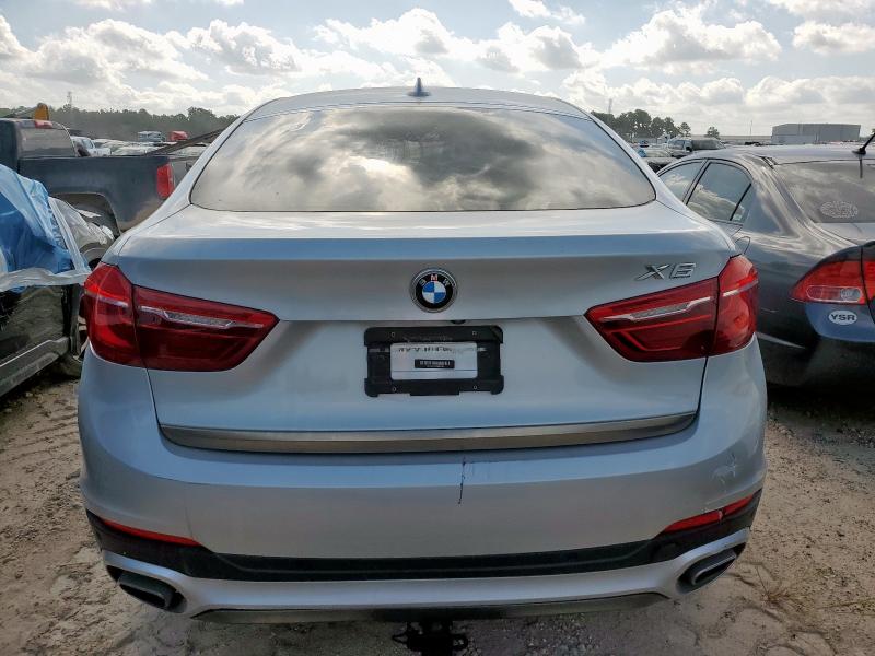 5UXKU0C50K0G92768 - 2019 BMW X6 SDRIVE35I SILVER photo 6