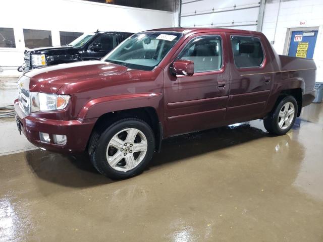 2HJYK16519H501909 - 2009 HONDA RIDGELINE RTL BURGUNDY photo 1