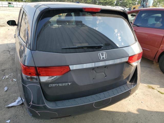 5FNRL5H62EB084853 - 2014 HONDA ODYSSEY EXL CHARCOAL photo 6