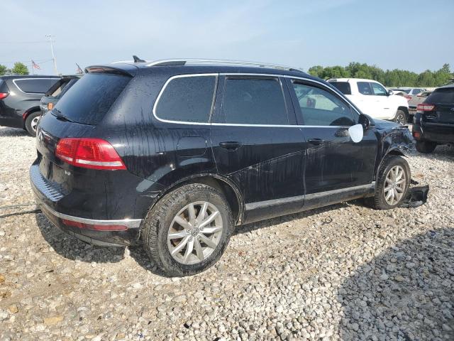 WVGEF9BP6FD006952 - 2015 VOLKSWAGEN TOUAREG V6 BLACK photo 3