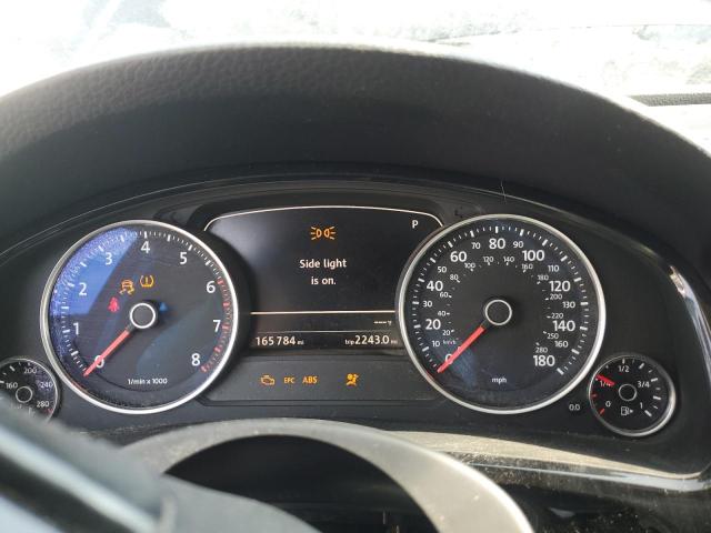 WVGEF9BP6FD006952 - 2015 VOLKSWAGEN TOUAREG V6 BLACK photo 9