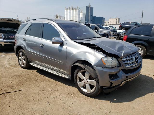 4JGBB8GB4AA540709 - 2010 MERCEDES-BENZ ML 350 4MATIC SILVER photo 4