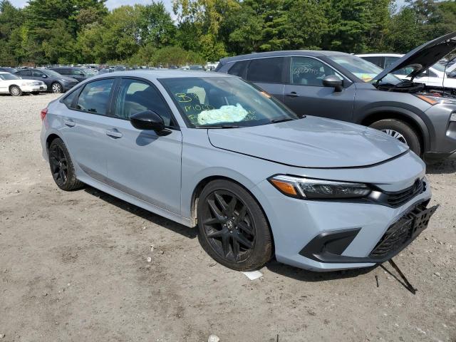 2HGFE2F56NH541889 - 2022 HONDA CIVIC SPORT 灰色 照片 4