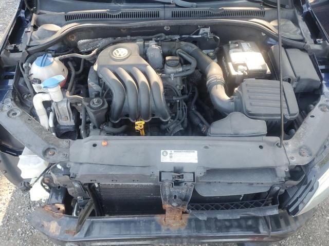 3VW1K7AJ6CM318802 - 2012 VOLKSWAGEN JETTA BASE 蓝色 照片 11