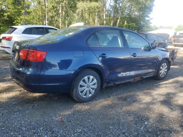 3VW1K7AJ6CM318802 - 2012 VOLKSWAGEN JETTA BASE 蓝色 照片 3