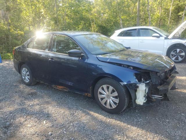 3VW1K7AJ6CM318802 - 2012 VOLKSWAGEN JETTA BASE 蓝色 照片 4