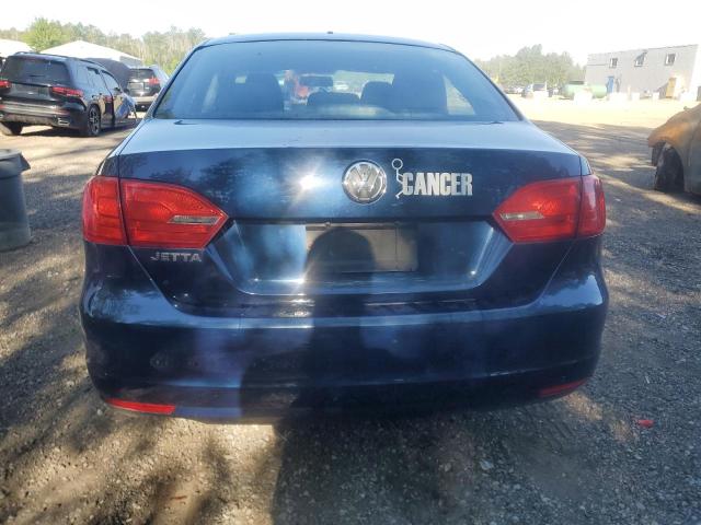 3VW1K7AJ6CM318802 - 2012 VOLKSWAGEN JETTA BASE 蓝色 照片 6
