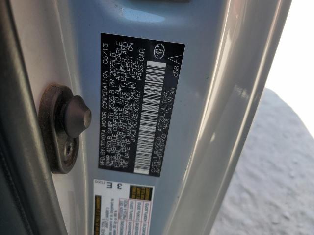 JTKJF5C74E3073167 - 2014 TOYOTA SCION TC SILVER photo 12