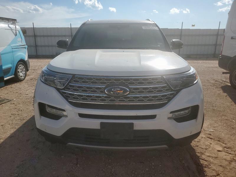 1FMSK7FH2NGC39049 - 2022 FORD EXPLORER LIMITED WHITE photo 5