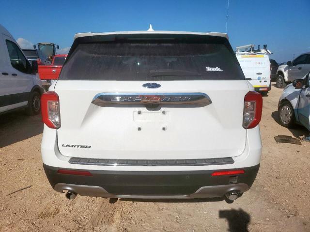 1FMSK7FH2NGC39049 - 2022 FORD EXPLORER LIMITED WHITE photo 6