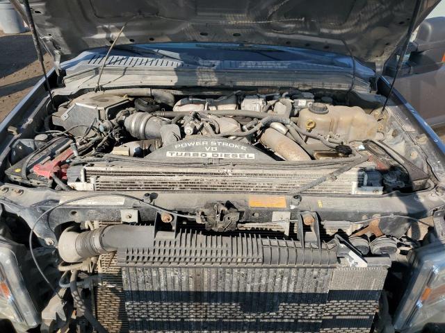 1FTWW31R79EA77486 - 2009 FORD F350 SUPER DUTY GRAY photo 12