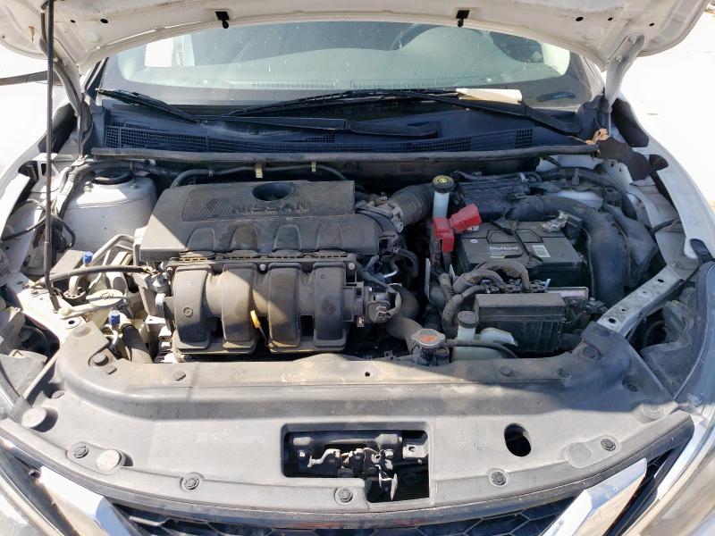 3N1AB7APXJL624303 - 2018 NISSAN SENTRA S WHITE photo 11