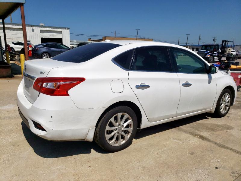 3N1AB7APXJL624303 - 2018 NISSAN SENTRA S WHITE photo 3
