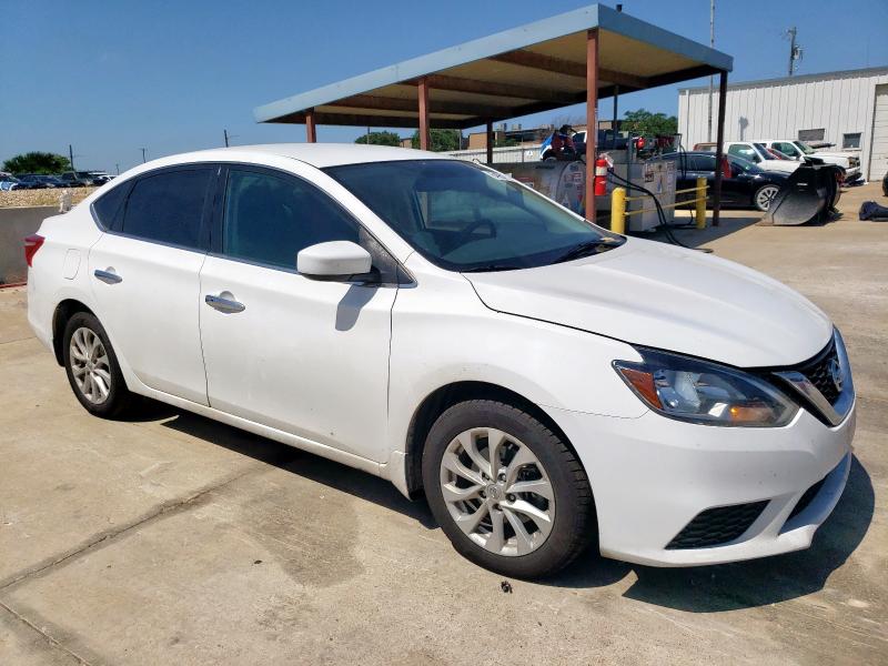 3N1AB7APXJL624303 - 2018 NISSAN SENTRA S WHITE photo 4