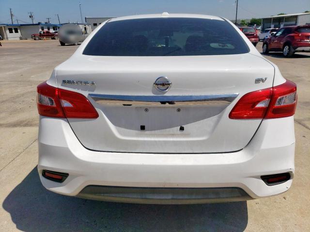 3N1AB7APXJL624303 - 2018 NISSAN SENTRA S WHITE photo 6