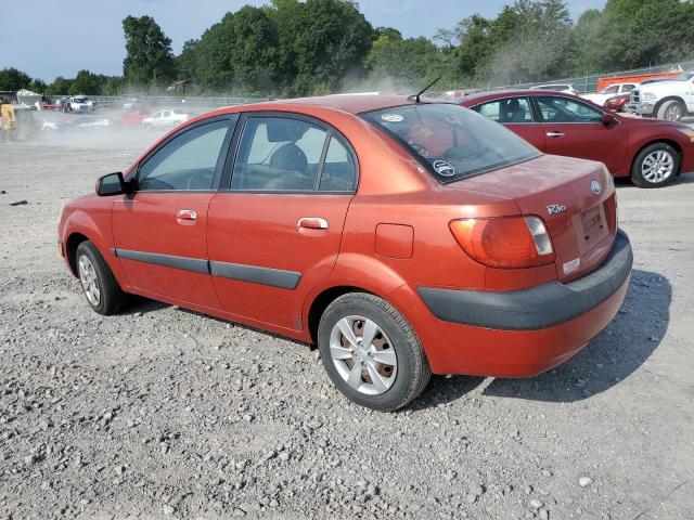 KNADE123986421348 - 2008 KIA RIO BASE RED photo 2