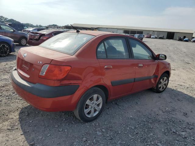 KNADE123986421348 - 2008 KIA RIO BASE RED photo 3