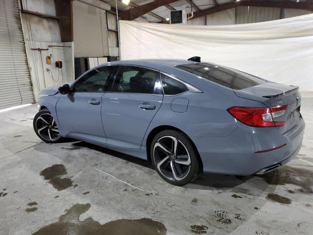 1HGCV1F3XNA066872 - 2022 HONDA ACCORD SPORT BLUE photo 2