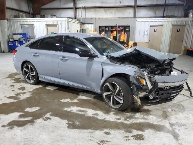 1HGCV1F3XNA066872 - 2022 HONDA ACCORD SPORT BLUE photo 4