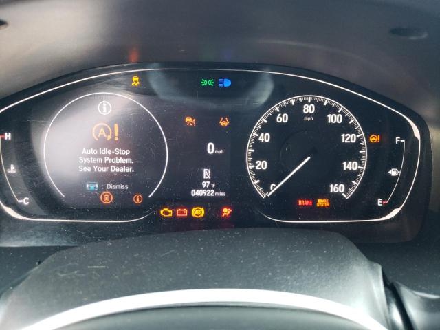 1HGCV1F3XNA066872 - 2022 HONDA ACCORD SPORT BLUE photo 9