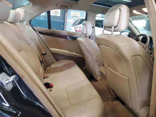 WDDGF81X08F063234 - 2008 MERCEDES-BENZ C 300 4MATIC BLACK photo 10