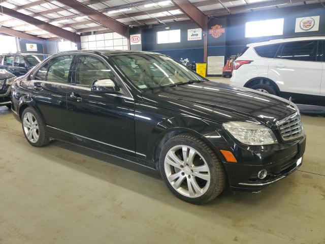 WDDGF81X08F063234 - 2008 MERCEDES-BENZ C 300 4MATIC BLACK photo 4