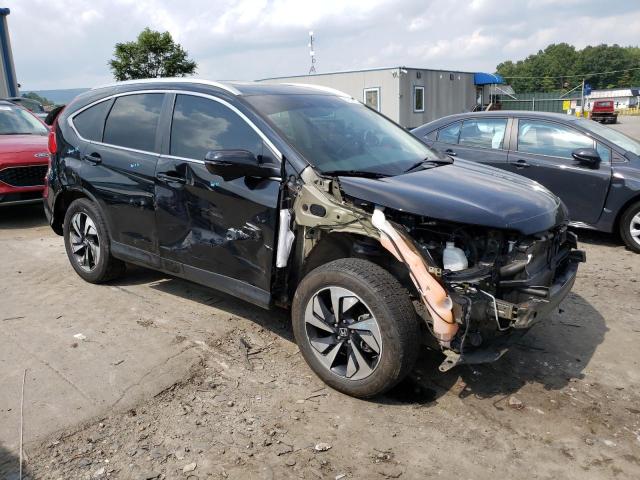 5J6RM4H99FL111170 - 2015 HONDA CR-V TOURING BLACK photo 4