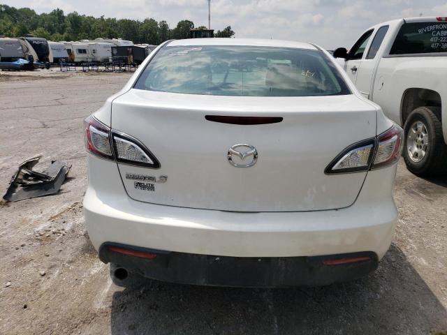 JM1BL1SF7A1143398 - 2010 MAZDA 3 I WHITE photo 6