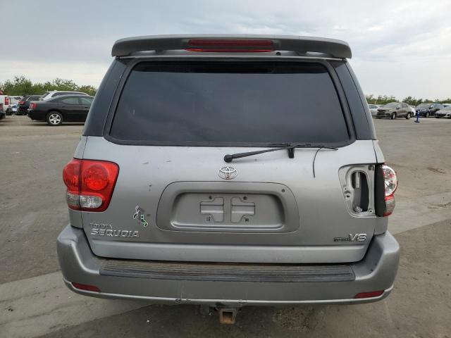 5TDBT48A77S286103 - 2007 TOYOTA SEQUOIA LIMITED SILVER photo 6