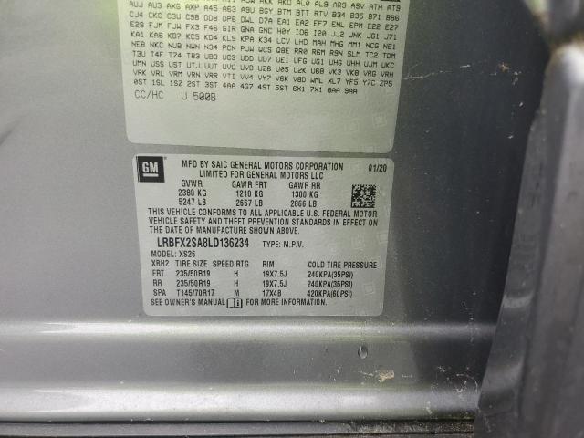 LRBFX2SA8LD136234 - 2020 BUICK ENVISION ESSENCE Boz foto 13