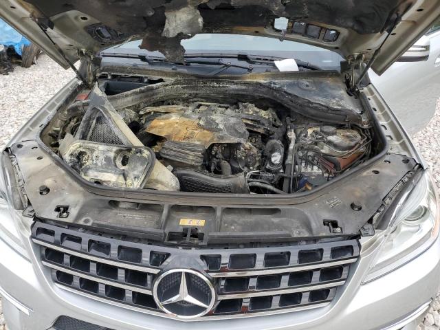 4JGDA5GB2FA502591 - 2015 MERCEDES-BENZ ML 400 4MATIC SILVER photo 11