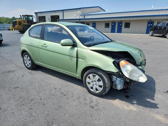 KMHCM3AC0BU187548 - 2011 HYUNDAI ACCENT GL 绿色 照片 4