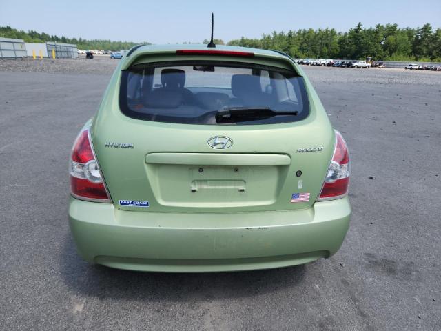 KMHCM3AC0BU187548 - 2011 HYUNDAI ACCENT GL 绿色 照片 6