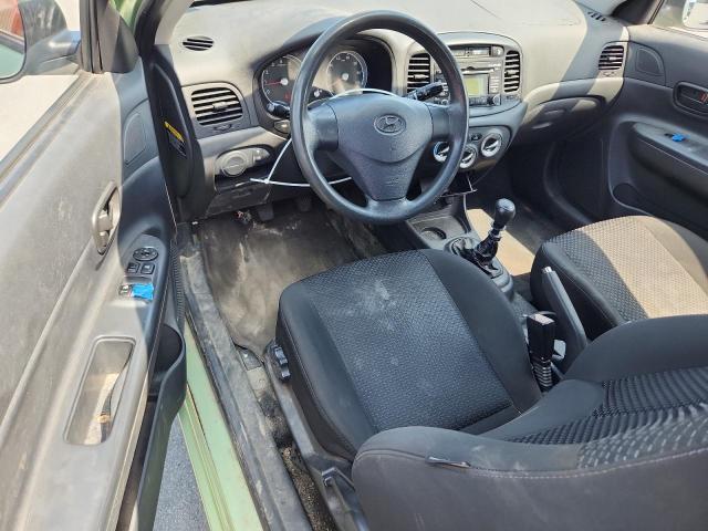 KMHCM3AC0BU187548 - 2011 HYUNDAI ACCENT GL 绿色 照片 8