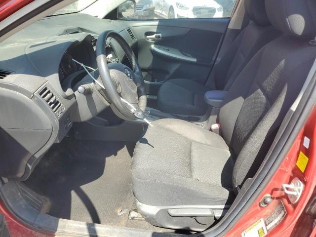 2T1BU4EE8AC478215 - 2010 TOYOTA COROLLA BASE წითელი ფოტო 7