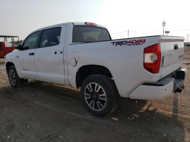 5TFDW5F15KX812286 - 2019 TOYOTA TUNDRA CREWMAX SR5 WHITE photo 2