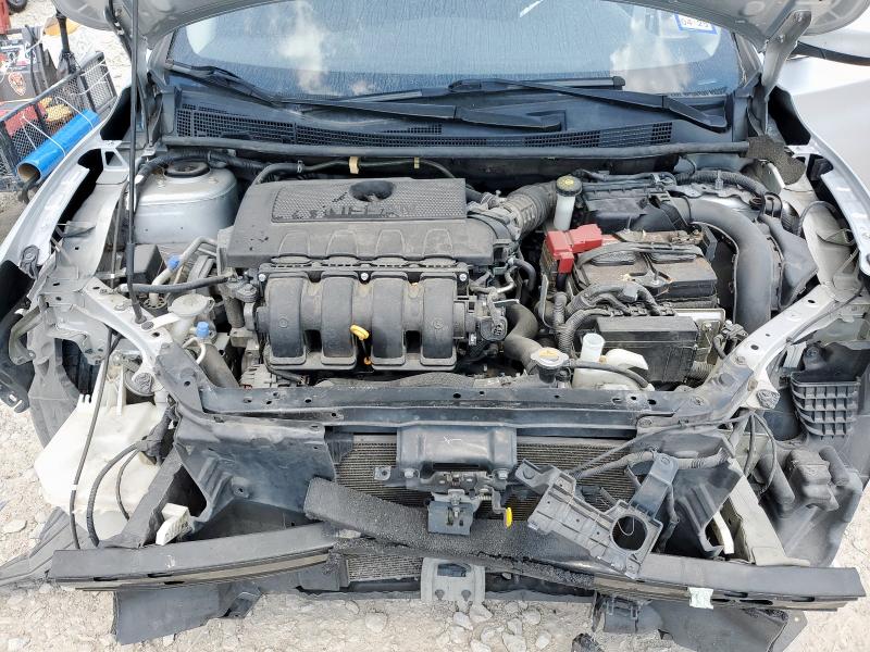 3N1AB7AP4KY299247 - 2019 NISSAN SENTRA S 银色 照片 11