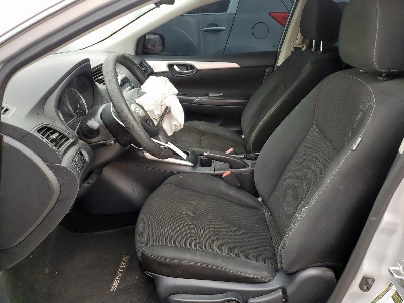 3N1AB7AP4KY299247 - 2019 NISSAN SENTRA S 银色 照片 7