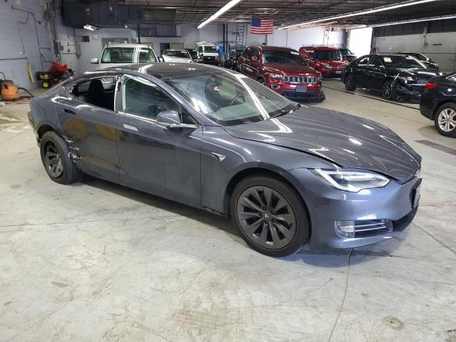 5YJSA1E26LF355041 - 2020 TESLA MODEL S Gris foto 4