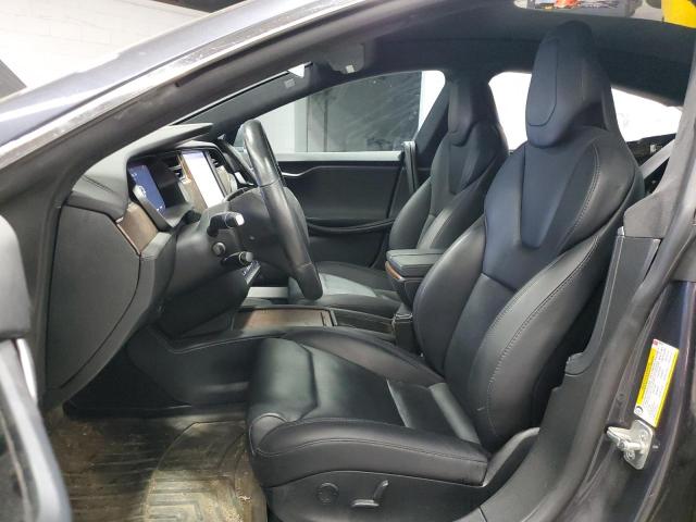 5YJSA1E26LF355041 - 2020 TESLA MODEL S Gris foto 7